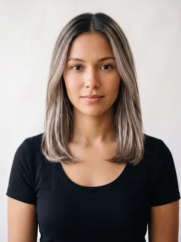 Ash Blonde Balayage