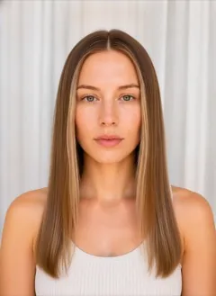 Blonde Face Framing Highlights