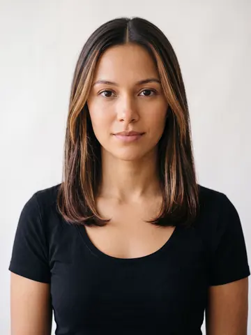 Caramel Face Framing