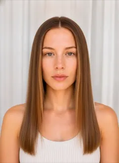 Caramel Face Framing