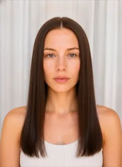 Chocolate Brown Dip Dye