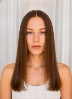 Chocolate Brown Peekaboo