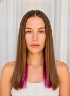 Hot Magenta Peekaboo