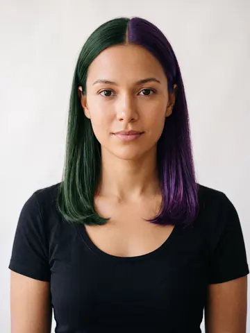 Incredible Hulk Split Dye