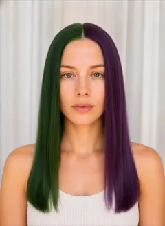Incredible Hulk Split Dye