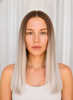 Platinum Blonde Dip Dye