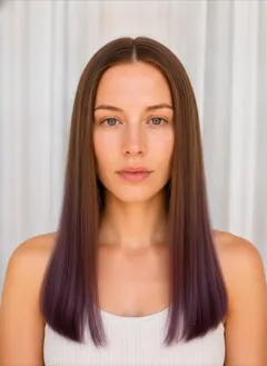 Plum Dip Dye