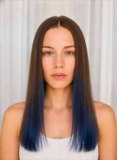 Royal Blue Peekaboo