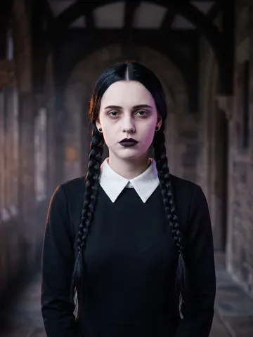 The school uniform look, AI render