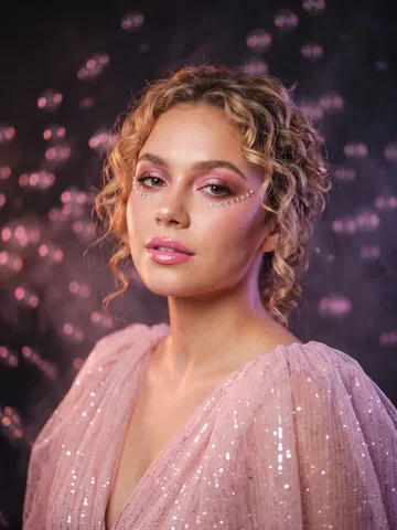 Glinda, full costume, AI render