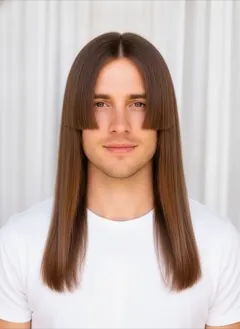 Blunt Hime rendered by HairGlam on a male model