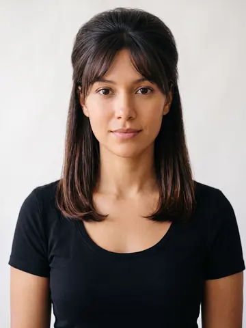 Bouffant Bangs