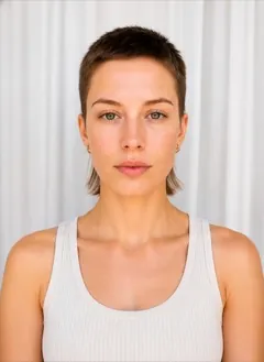 Close Cropped Mullet
