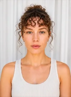 Curly Bangs
