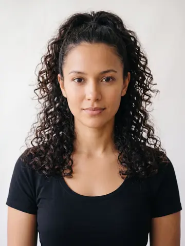 Curly High Ponytail