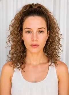 Curly High Ponytail