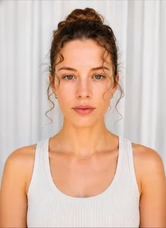 Curly Messy Bun