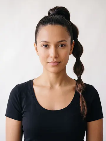 High Bubble Ponytail