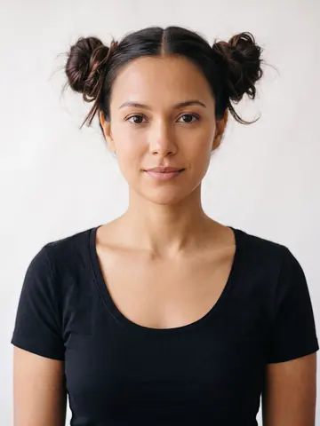 Messy Space Buns