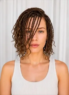 Mini Twists Side Part Bob