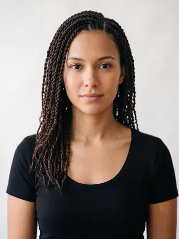 Mini Twists Side Part