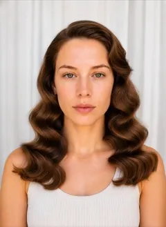 Pin Curls Long