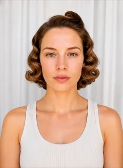 Pin Curls Mid