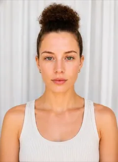 Sleek Afro Bun