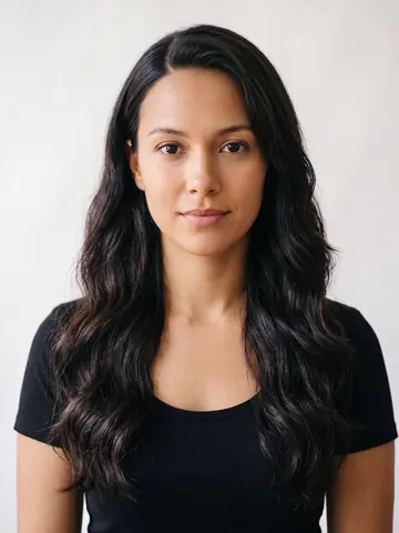 Wavy Side Part Long