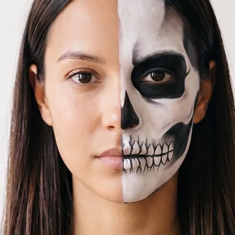 Half Skull, AI render