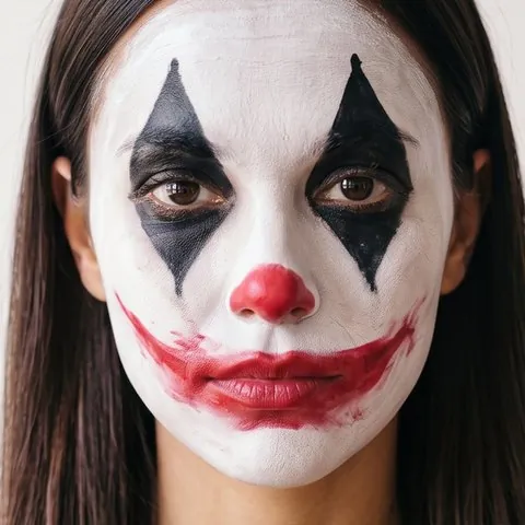 Scary Clown, AI render