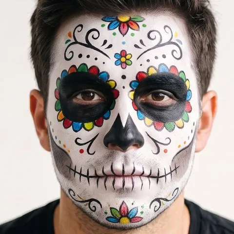Sugar Skull, AI render